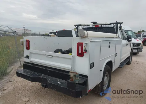 2020 Ford F-250 Xl из США, поврежденный, VIN 1FD7X2B6XLEC92119